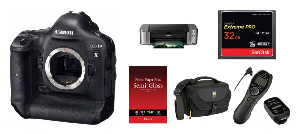 Hot Deal – Canon EOS-1D X w/ Printer + Paper + 160MB/s CF Card + More – $5,649 !